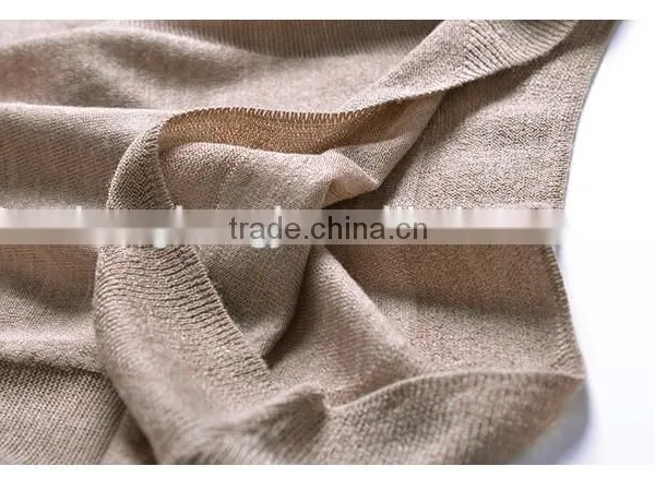 Summer Popular Lady Short-sleeved Shirt Loose Knit Wool Vest Sweater photo-5