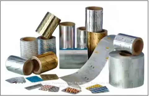 PVC/PVDC Coated Aluminum Foil for Blister Packaging 19. Foil Lidding for Blister Packaging photo-4