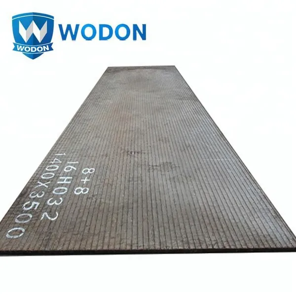 Wodon Manufactured Premium Chromium Carbide Cladded Steel With Super Wear Resistance photo-4