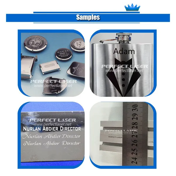 Perfect Laser 50w 100w Big Large Size Enclosed Fiber Laser Marking Engraving Cutting Machine for Plastic Steel Logo Price photo-3