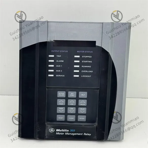 GE 369-HI-R-M-0-E-0-E Motor Management Relay Module photo-2