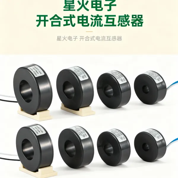 UL2808 Bct-1250 Solid Core Current Transformer 333mV Output Current Sensor