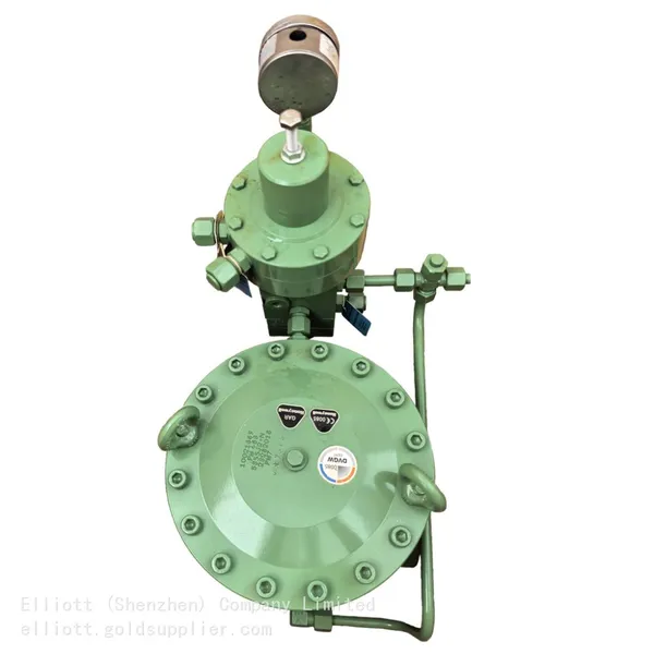 Honeywell HON402 With HON625 Pilot-operated Gas Pressure Regulator DN50 Flange Class150 for Power Plants and Industrial Stations