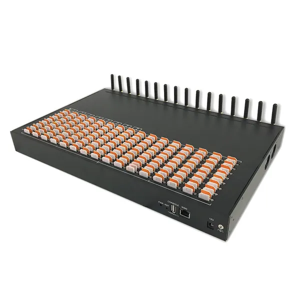 Ejoin 16 Ports 256 SIMs VoIP Gateway Modem 2G/4G GSM Gateway Support SIP SMPP HTTP API ACOM516L-256
