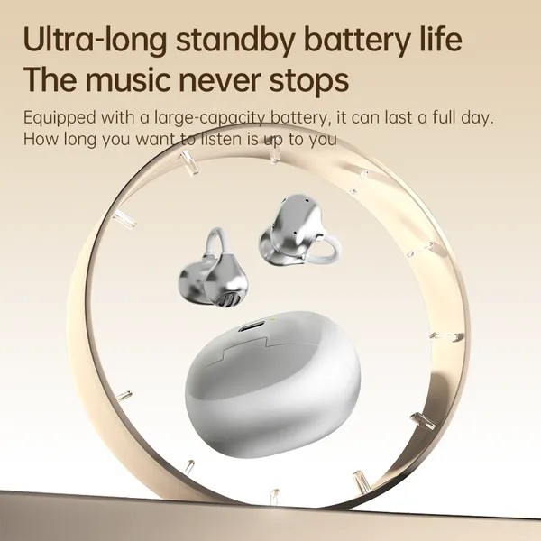 New Private Mold Bluetooth Earbuds J70 Ear-clip TWS Headphones Bluetooth 6.0 photo-3