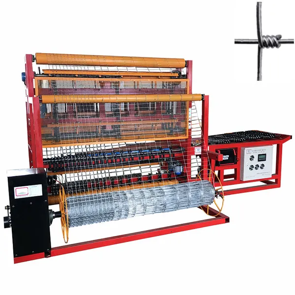 Fully Automatic Stainless Steel Cattle and Deer Grassland Fence Making Machine, 7.5kW Motor, Core Component Fixed Single-line Assembly. photo-2