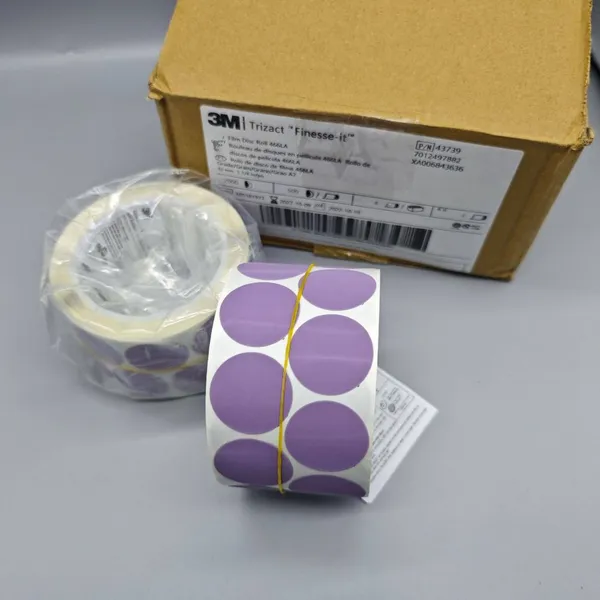 3M 466LA Trizact Finesse It Film Disc Rolls PSA 32MM A7 Round Type Pyramid Abrasive Disc Rolls for Paint Repair photo-3