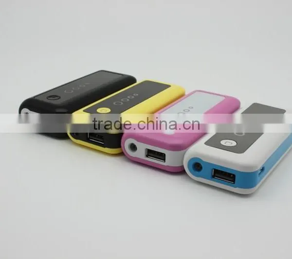 Electronic Manufacture 18650 Power Bank 5600mah With LED Flashlight photo-5