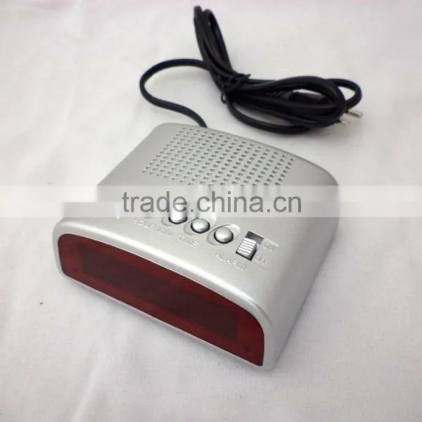 Best Price Portable Desktop Red LED Alarm Clock photo-3