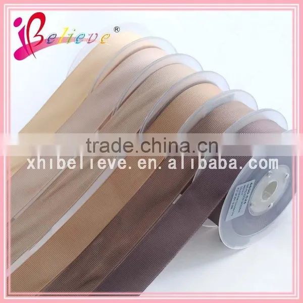 Wholesale Yiwu Market Fancy Environmental Grosgrain Gold Ribbon photo-2