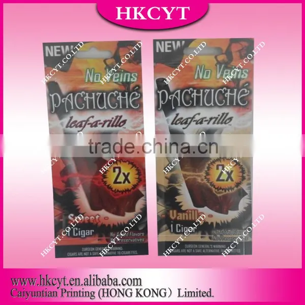 Custom Design and Print Tobacco Cigar Packaging Bags photo-3