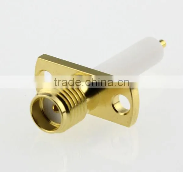 SMA Connector,Female Straight Panel Receptacle Coaxial Connector photo-2