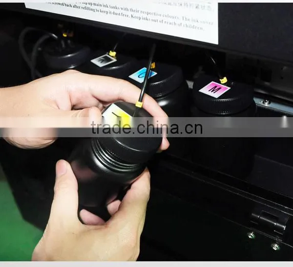 How to Print 3d T-shirt DTG Price Digital Textil Printer Machine photo-2