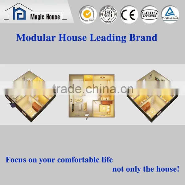 Eco-friendly Low Cost Easy Assembly New Design Cheap 2 Bedroom House Plan photo-3
