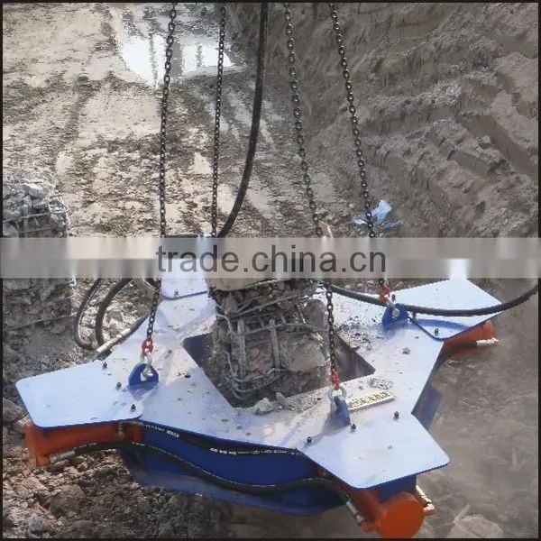 New Type BYP600S Hydraulic Pile Breaker, Square Pile Cutter With CE Certificates photo-2