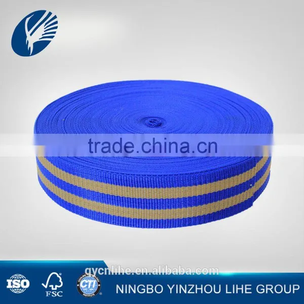 Factory Wholesale pp Falt Webbing Colored Belt for Bags 20mm,40mm,50mm,60mm,80mm
