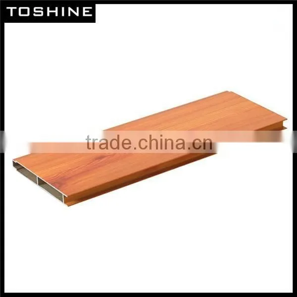 2014 Hot Sale High Quality Wood Color Closet Door Aluminum Profile photo-6
