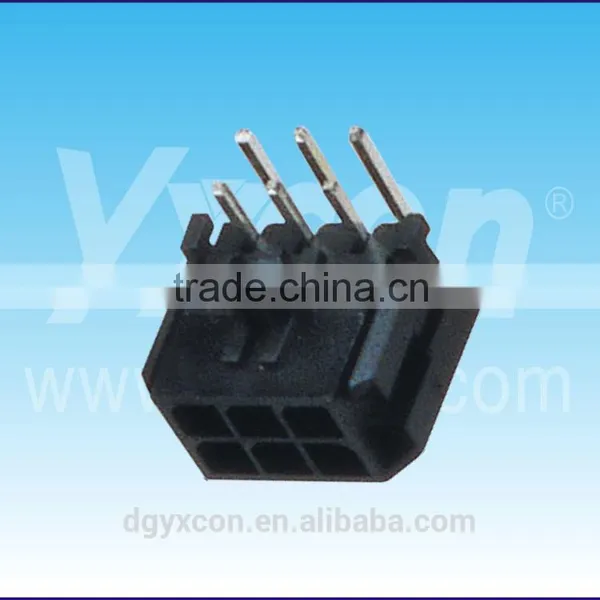 Dongguan Manufacturer MX 3.0mm Pitch 6pin Dual Row Right Angle A Type Wafer&Housing Connector photo-5