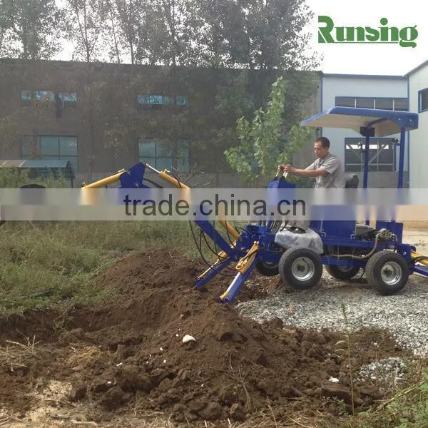 Mini Excavator 13 Horse Power Manufacturer Direct Factory Mini Towable Backhoe With Engine photo-4