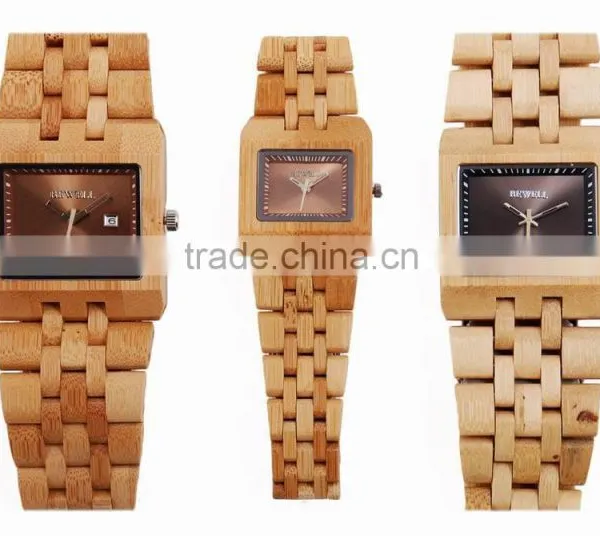 2015 Various Design Wooden Unisex High Quality Famous Brand Watches photo-5