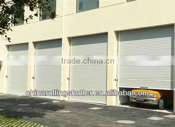Roller Shutter Garage Door/double Shutter Door/slat Folding Door