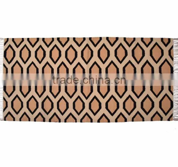 Natural Fibres Fallon Geometric Pattern Rug