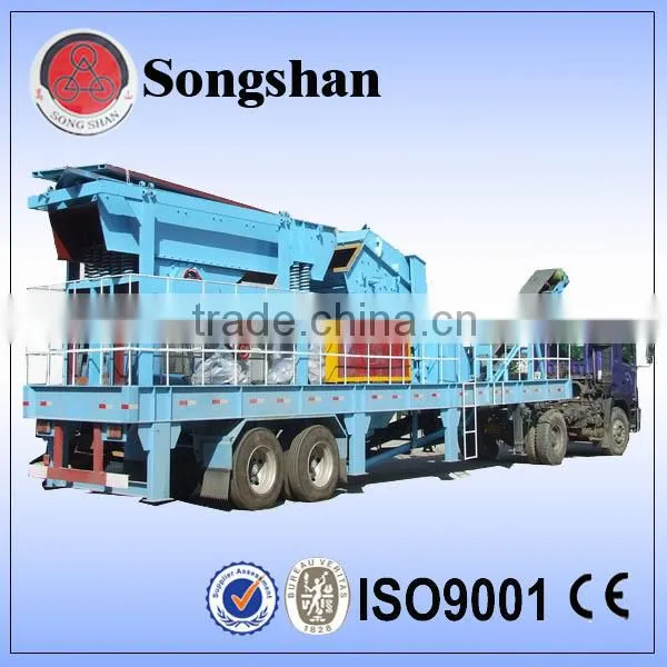 Mobile Crushing Plant Mobile Impact Crusher Made in China of Mining Processing Equipment