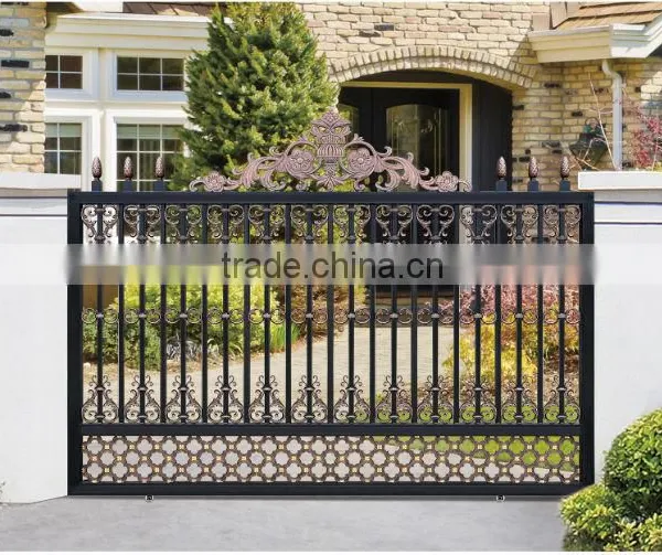 New Kinds of Aluminum Main Gate/aluminum Door Designs for Sale photo-5