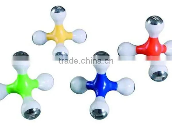 Flower Shape 4 Port Usb 2.0 HUB photo-2