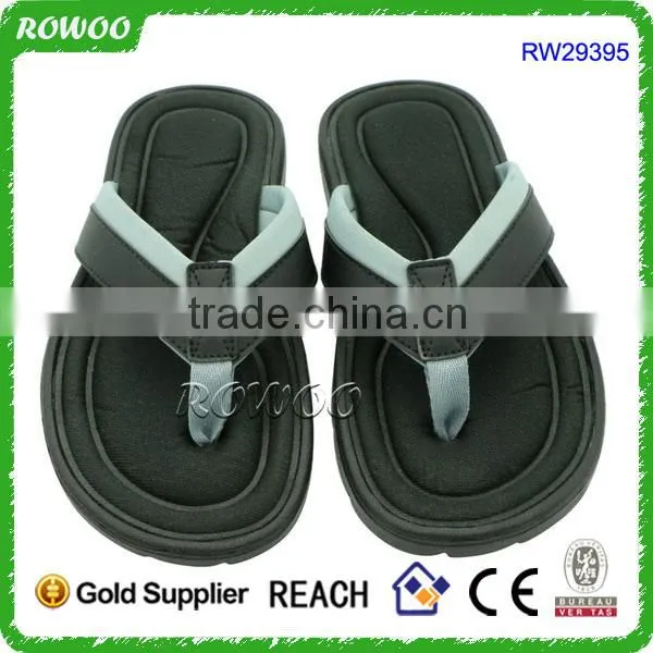 Men Soft EVA Sandals Memory Foam Flip Flops photo-3