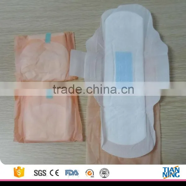 Regular Type Disposable Ultra Thin Lady Cotton Sanitary Napkins With Leak Guard photo-3