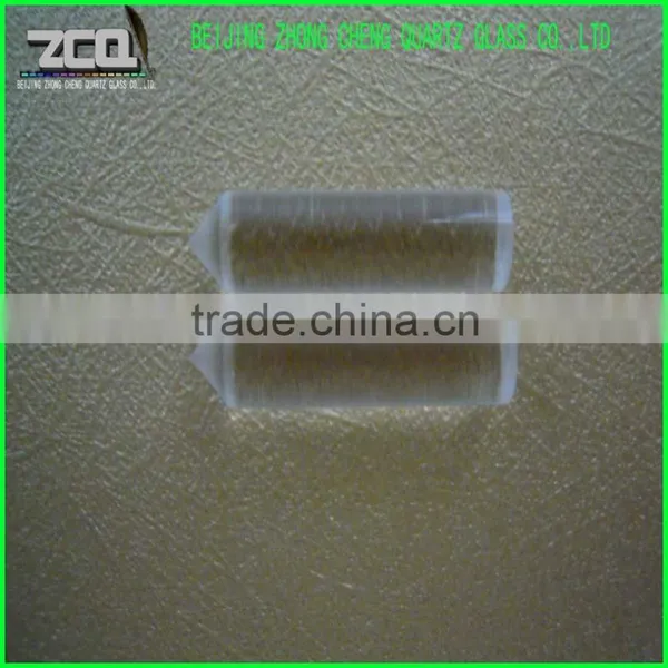 OD=5mm Polishing Quartz Glass Rods With Cone-Sharp On The End photo-2