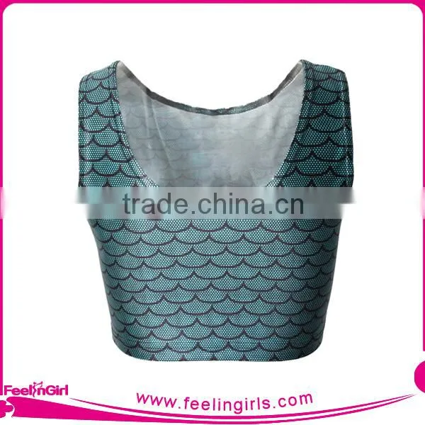 Wholesale Fancy Sleeveless Organic Cotton Tank Tops for Ladies Women photo-5