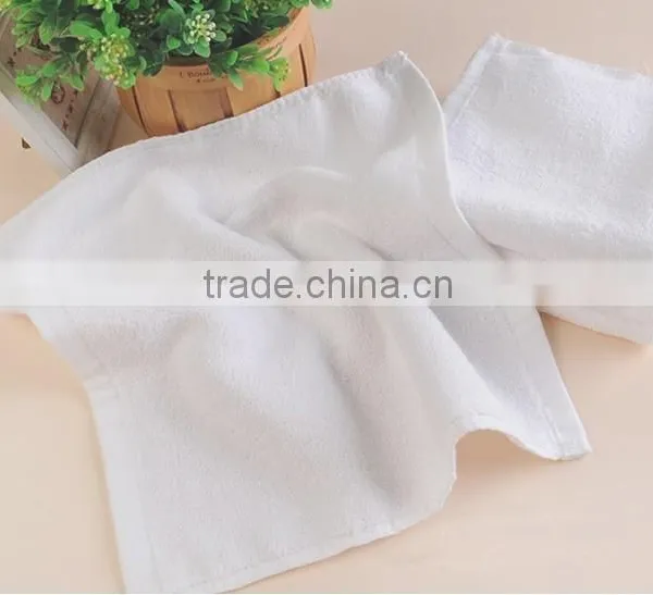 100% Cotton Disposable Airline Hot Towels Plain White Hot Towels For Airline photo-3