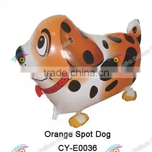 Walking Pink Spot Dog Foil Balloon Helium Balloon photo-3