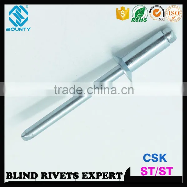 ISO15980 STEEL RIVET BODY STEEL MANDREL CSK STEEL STEEL RIVETS photo-3