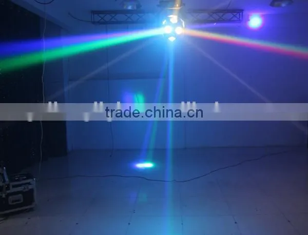 New Indoor 12Leds 15W RGBW 4IN1 LED Beam Football Light/Auto-run-mode,DMX 512,sound Active Mode photo-5