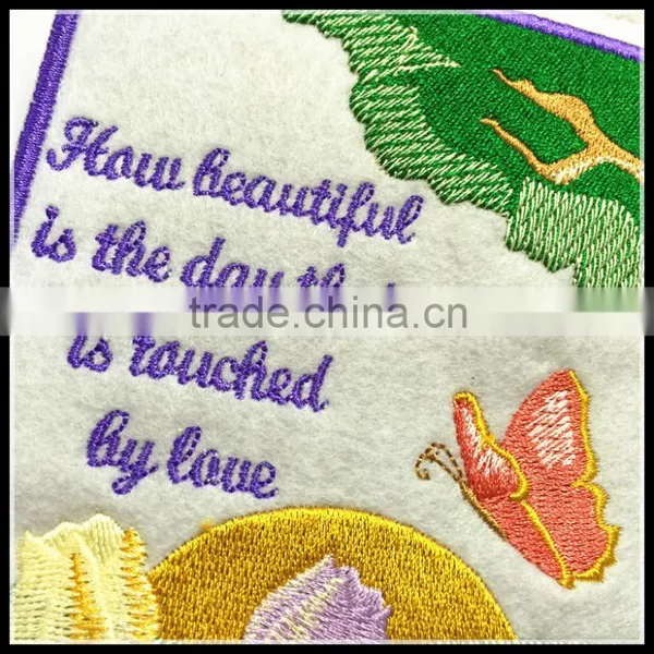Fashional Embroidery Woven Badges photo-3