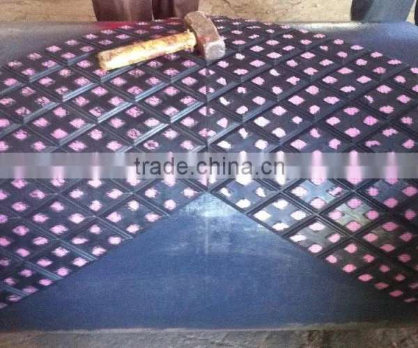 95% High Alumina Ceramic Tiles Lined Wear-resistant and Spillage-resistant Drum Lining photo-5