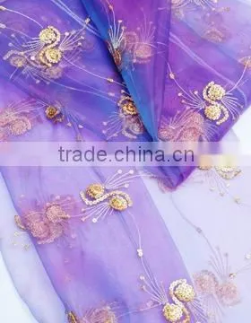 dense sequin embroidery