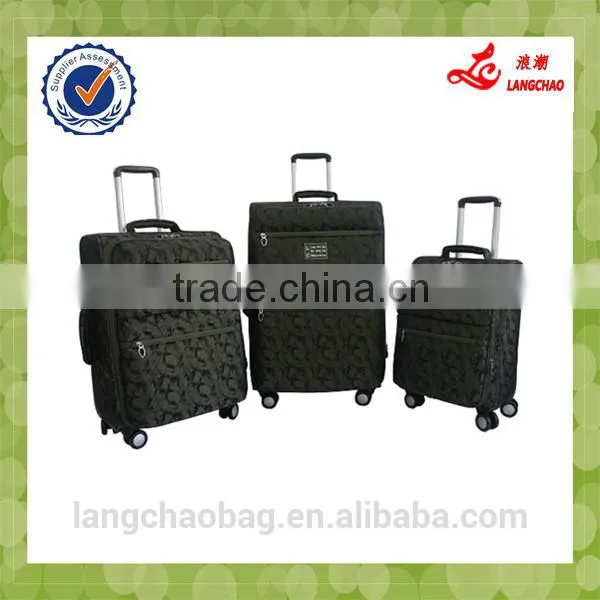 2015 New EVA Luggage Design 3 Pieces Color Customized Trolley Luggage Set Quality Choice photo-2