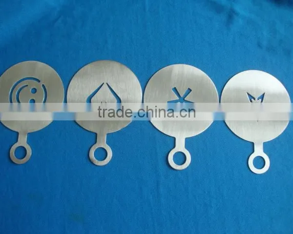 High Quality Stainless Steel Christmas Coffee Stencils photo-4