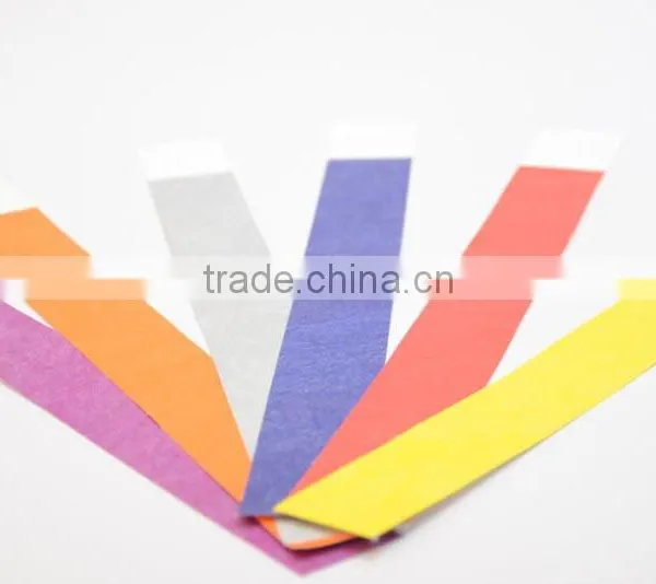 Nice Looking Tyvek Wristbands | Cute Tyvek Made Wristbands | Beautiful Tyvek Event Band | 2014 Cheap Tyvek Paper Band photo-3