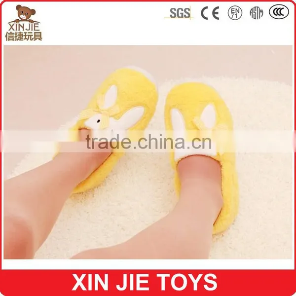 Supply Ladies Indoor Plush Slippers 2015 New Design Plush Kids Slippers Cheap Indoor Plush Slippers photo-3