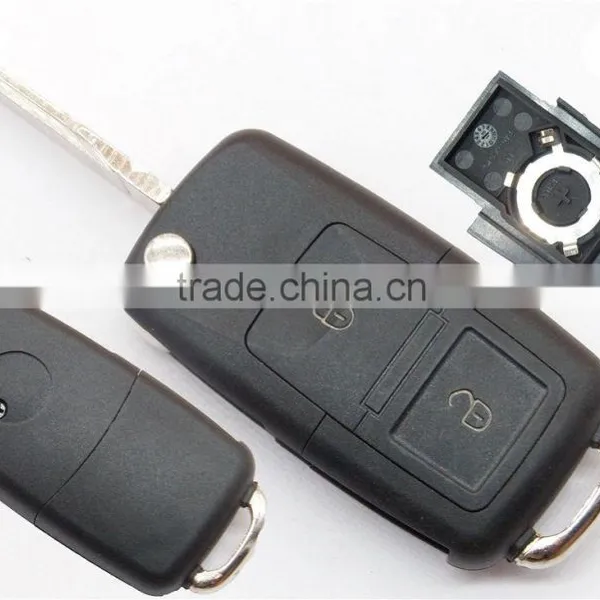 Hot Sale VW 2 Buttons Car Key for vw Golf 4 photo-2