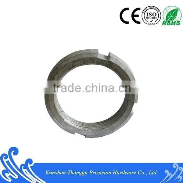 Round Nut DIN981Carbon Steel Dacromat M15*1 photo-2