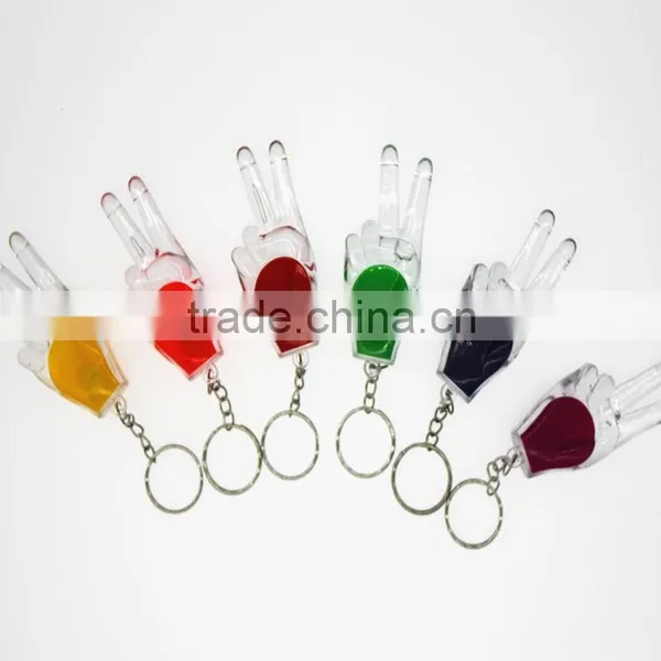 2016 New Design LED Key Ring Light Chain photo-2