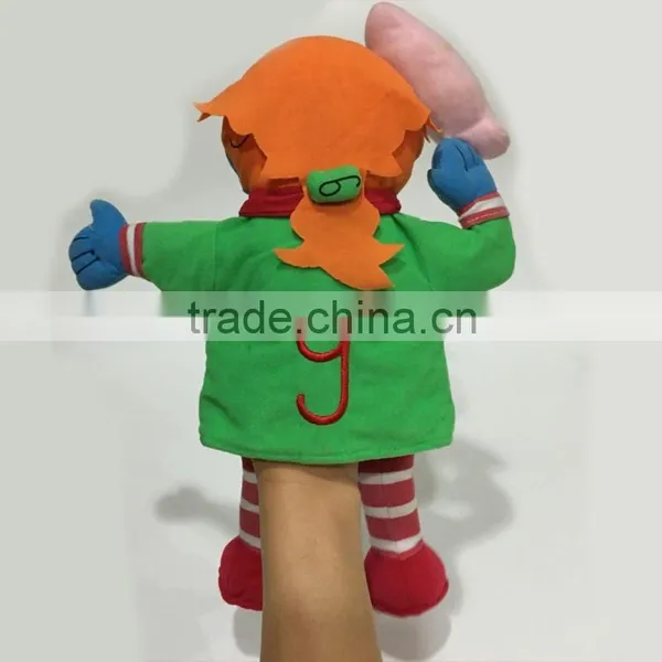 Handmade Stuffed Puppet Plush Doll Hand Puppet photo-2