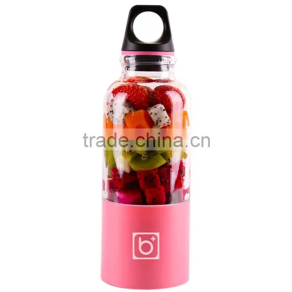 Mini Portable Colorful Electric Fruit Juicer Rechargeable Battery Juicer Cup/blender photo-4