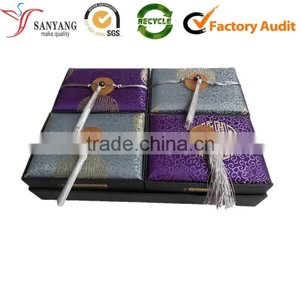 Suitable 4 Packs Mooncake Cheesecake Cookie Packaging Box for Wholesale photo-2